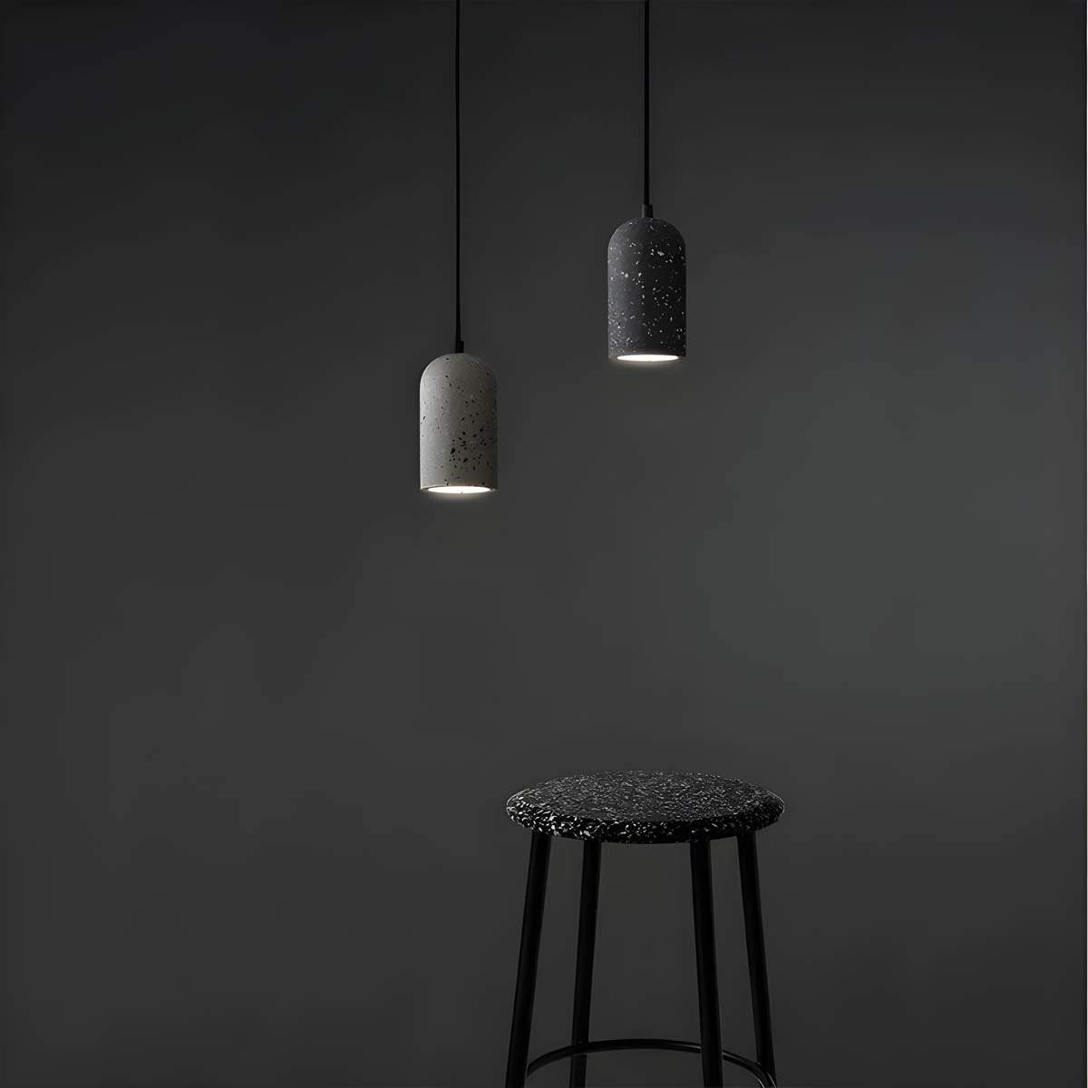 Lampe Suspendue en Béton | Éclairage Durable et Élégant