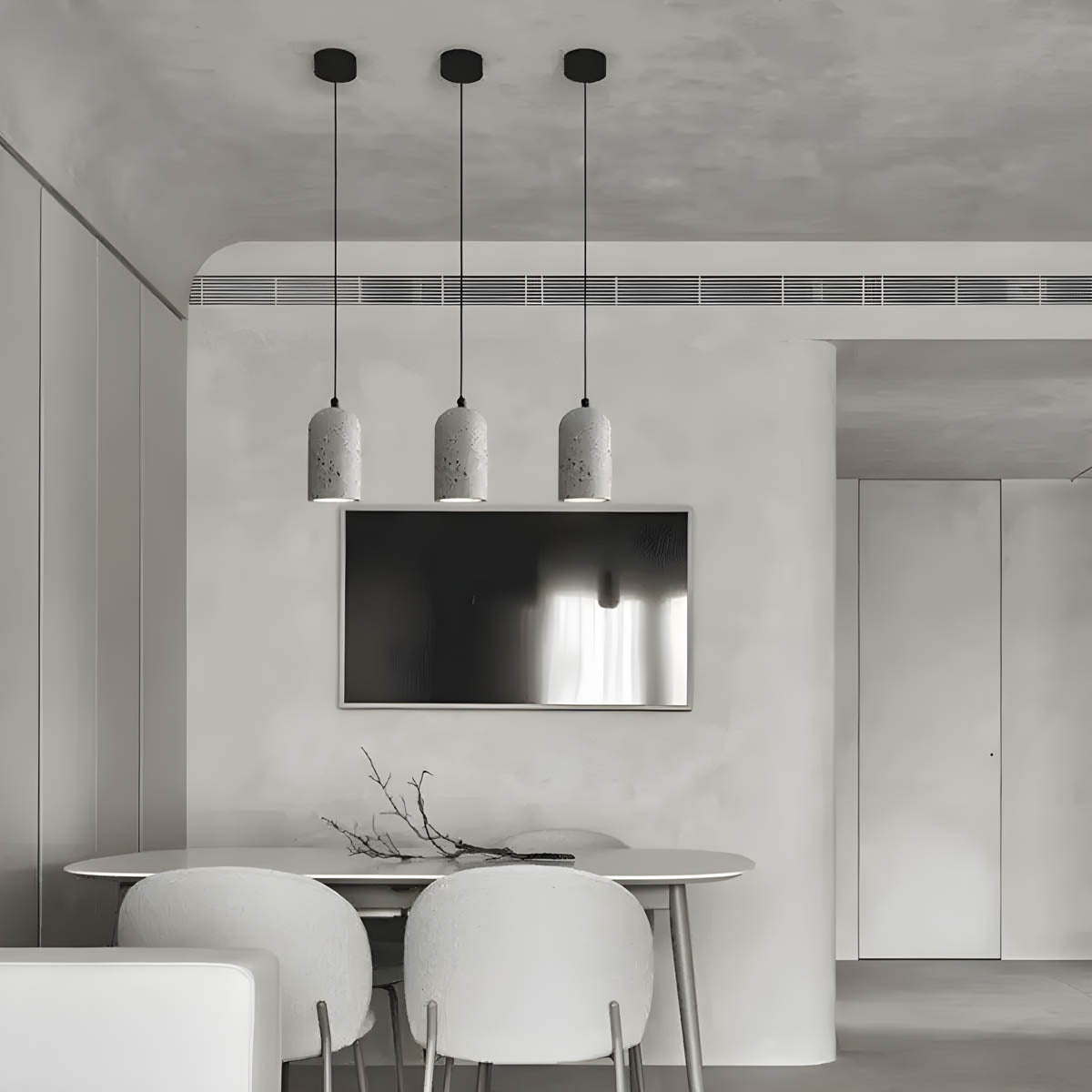 Lampe Suspendue en Béton | Éclairage Durable et Élégant