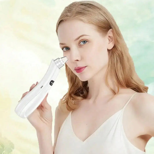 Nettoyeur de Pores Facial Portable | 3 Modes d'Aspiration et Élimination des Points Noirs