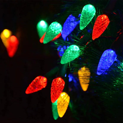 Guirlande de Noël LED Étanche | 8 Modes d'Éclairage Magiques