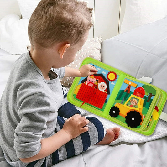 Livre Interactif Animaux de la Ferme | Apprentissage Ludique pour Enfants