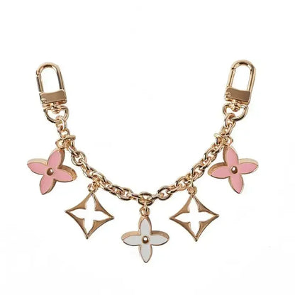 Pendentif Chaîne de Fleurs | Accessoire Élégant pour Sacs et Téléphones