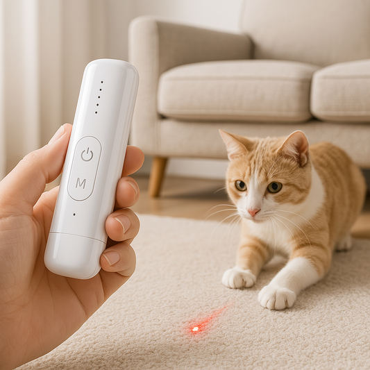 Jouet Laser Rechargeable pour Chats | Interactif et Écologique pour Amusement