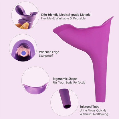 Urinal Pratique pour Femmes | Confort et Hygiène en Extérieur