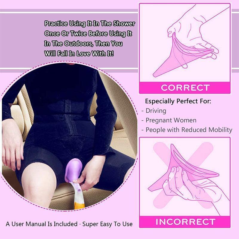 Urinal Pratique pour Femmes | Confort et Hygiène en Extérieur
