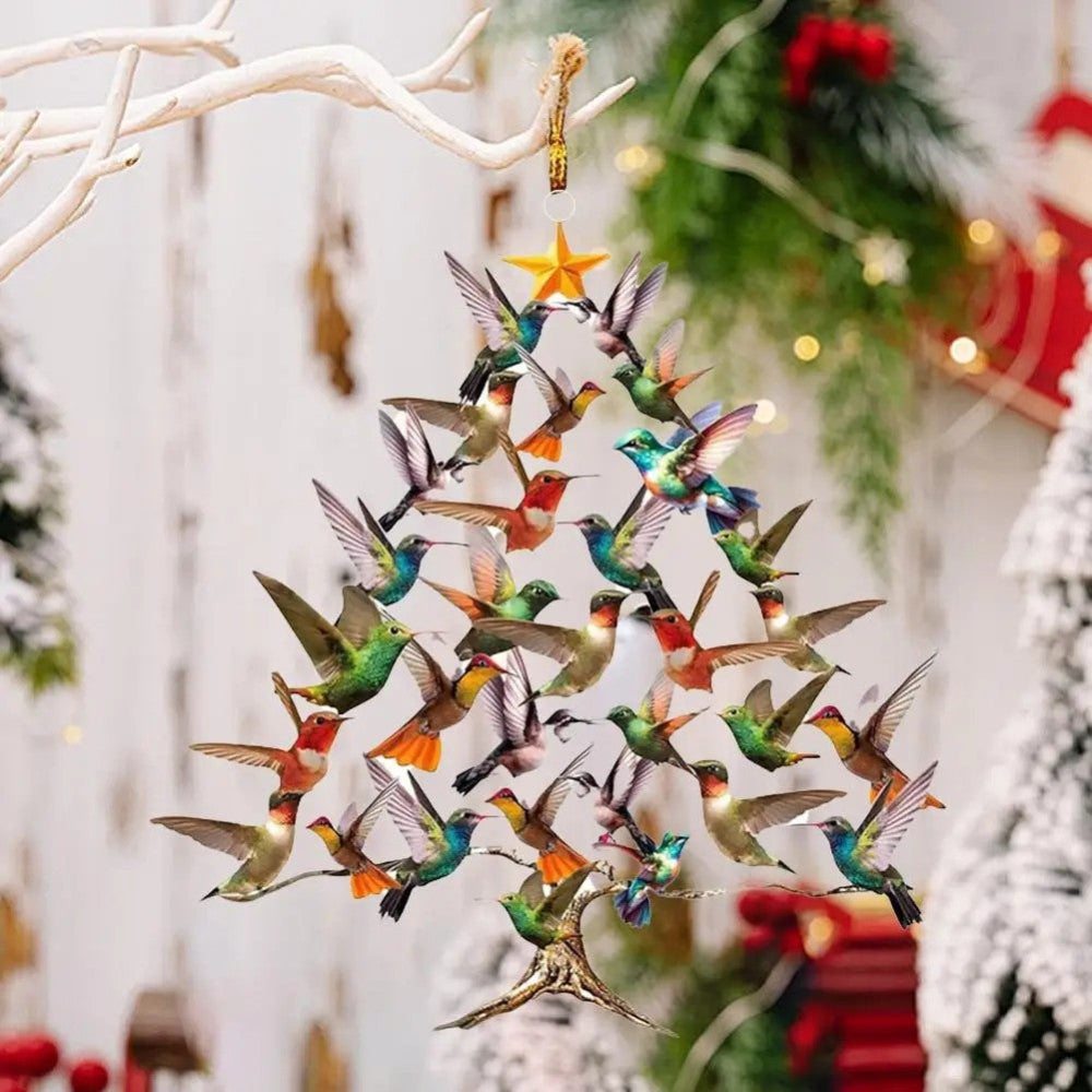 Ornement de Noël en Acrylique | Décoration Légère et Élégante