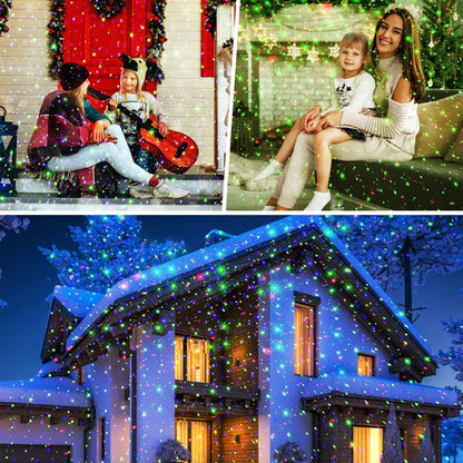 Projecteur de Lumières de Noël Étanche | Effets Laser Magiques pour Extérieur