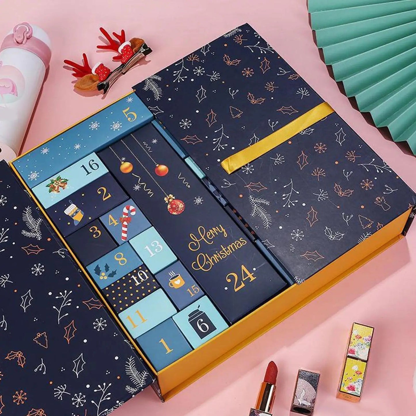 Calendrier de l'Avent Créatif | 24 Boîtes à Personnaliser pour Noël