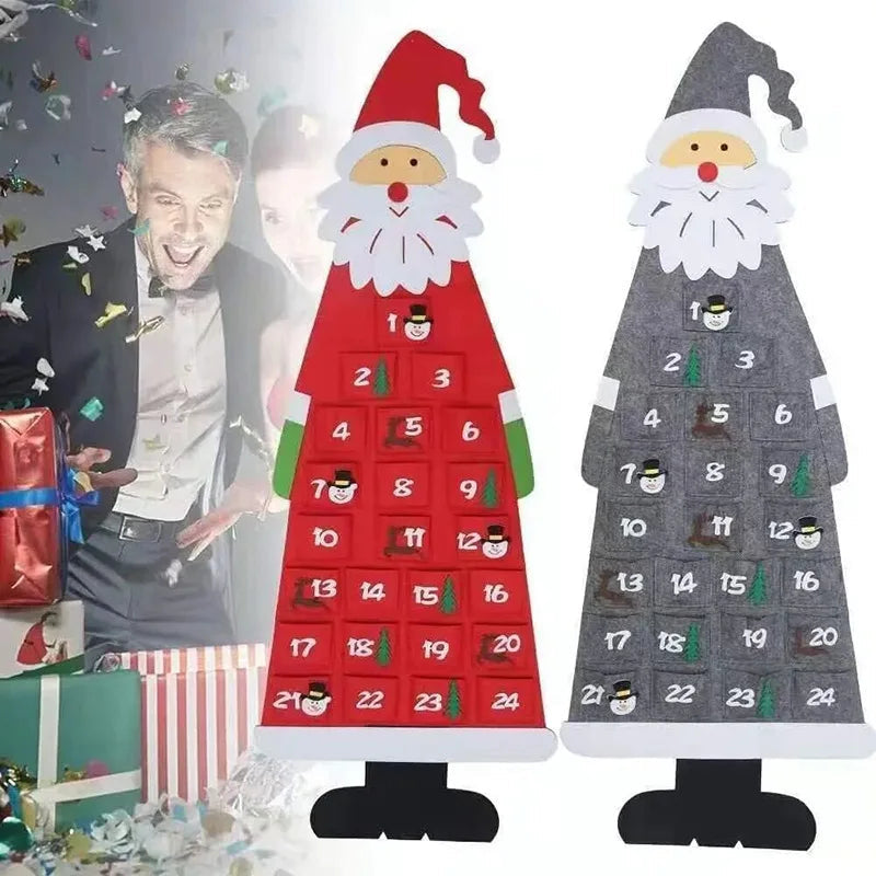 Calendrier de l'Avent Chat Mignon | 24 Surprises Festives en Feutre