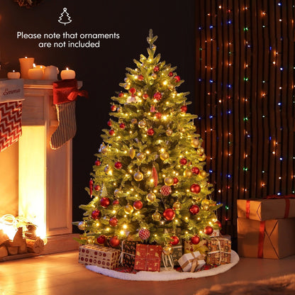 Sapin de Noël à Charnières | 844 Branches Réalistes et 250 LEDs