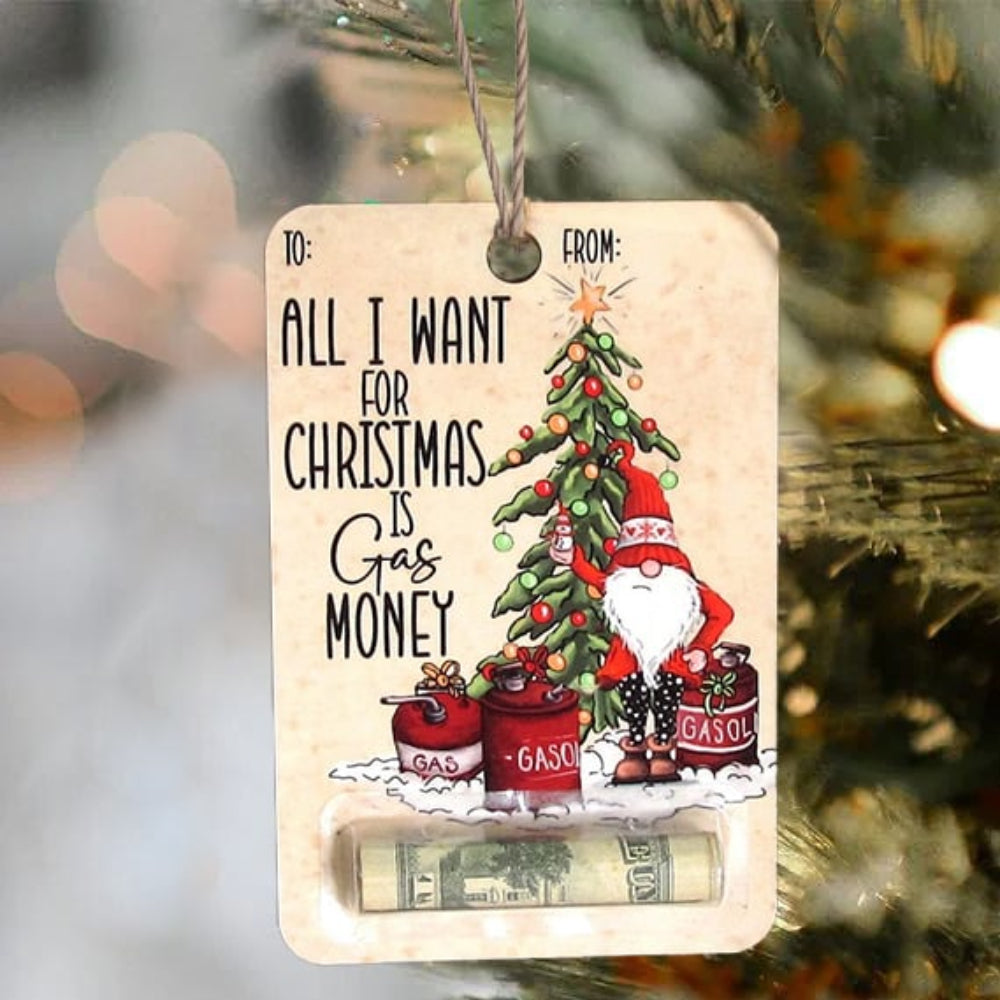 Porte-carte de Noël en Bois | Décoration Rustique pour Fêtes Magiques