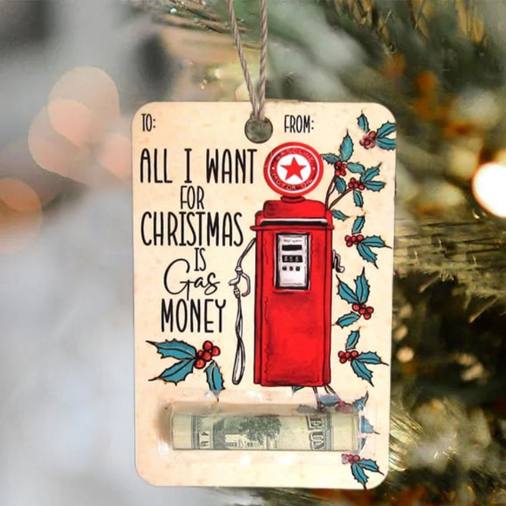 Porte-carte de Noël en Bois | Décoration Rustique pour Fêtes Magiques