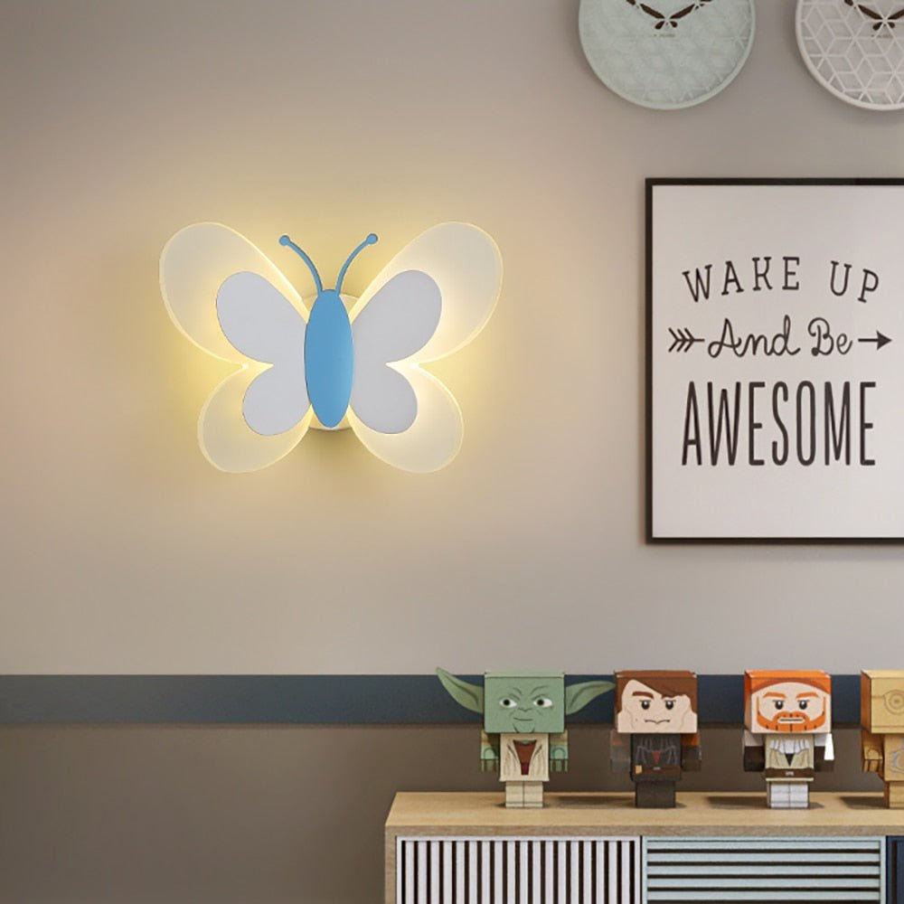 Applique Murale Papillon LED | Design Charmant et Ludique pour Enfant