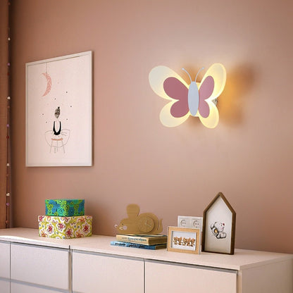 Applique Murale Papillon LED | Design Charmant et Ludique pour Enfant