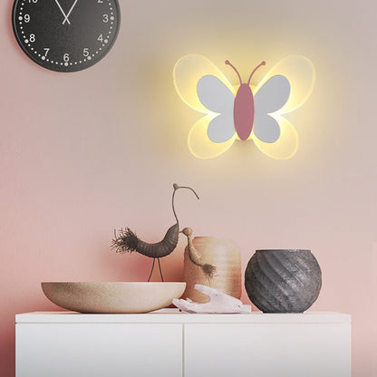 Applique Murale Papillon LED | Design Charmant et Ludique pour Enfant