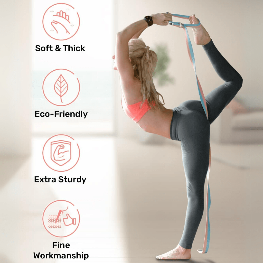Bande de Yoga Élastique | Améliorez Flexibilité et Confort