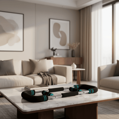 Barre d'entraînement ajustable pour bras | Résistance Personnalisable et Portable