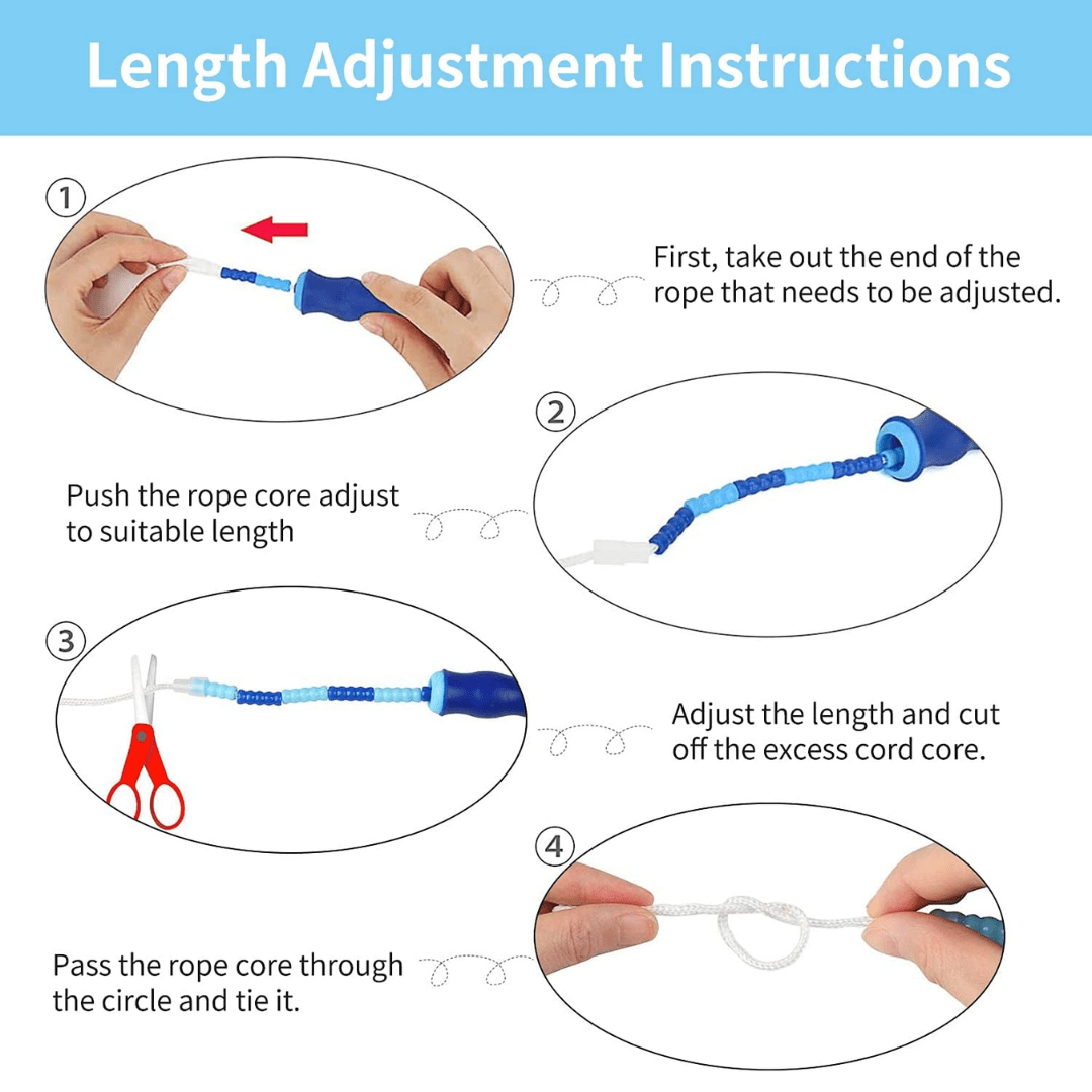 Corde à Sauter Ajustable pour Cardio | Confort et Contrôle à Chaque Saut