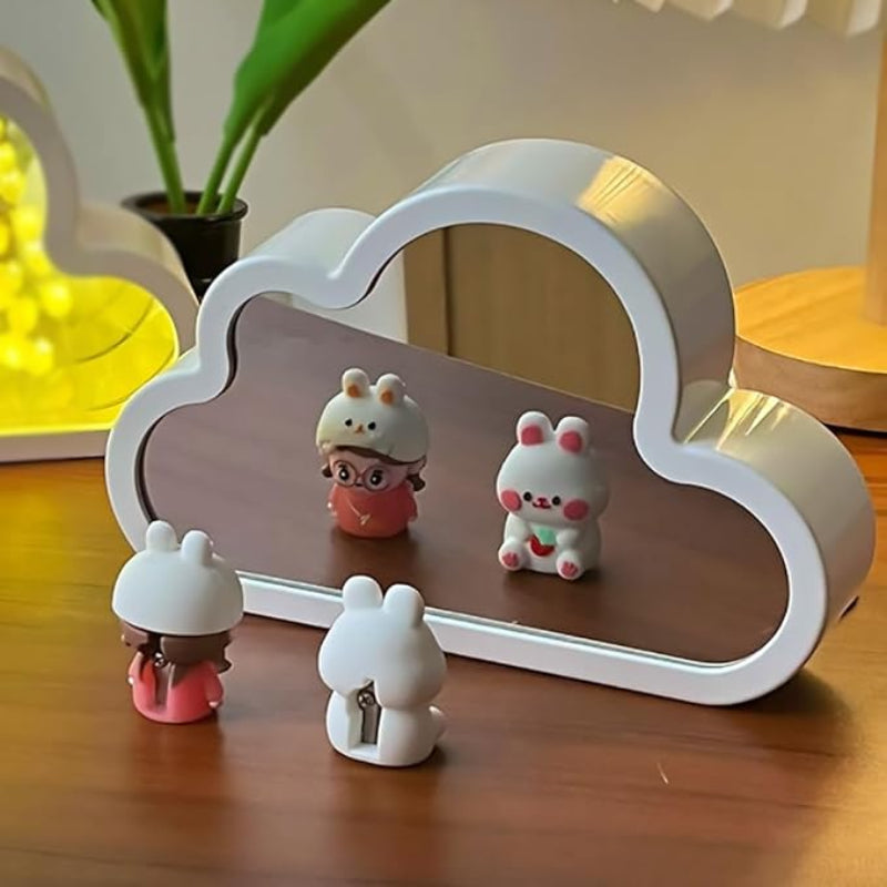 Lampe LED Florale Compacte | Effet Miroir Infini et Énergétiquement Efficace