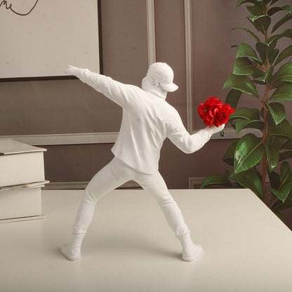 Décoration Murale en Résine Florale | Élégance et Créativité pour Votre Salon