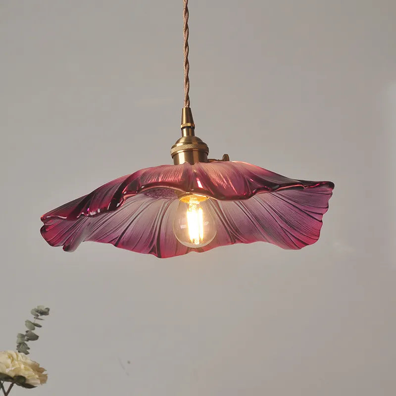 Lampe Suspendue Fleur Chic | Détails Artistiques pour Ambiance Sophistiquée