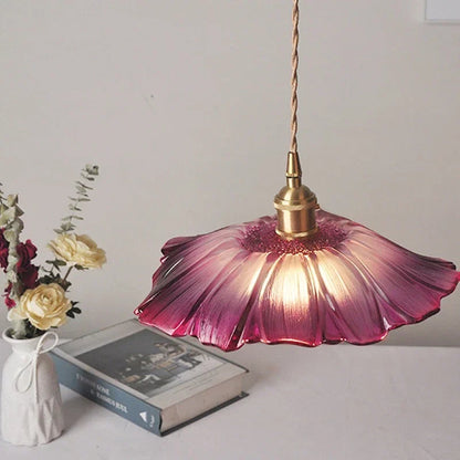 Lampe Suspendue Fleur Chic | Détails Artistiques pour Ambiance Sophistiquée