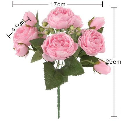 Bouquet de Pivoines Artificielles | Élégance et Fraîcheur Toute l'Année