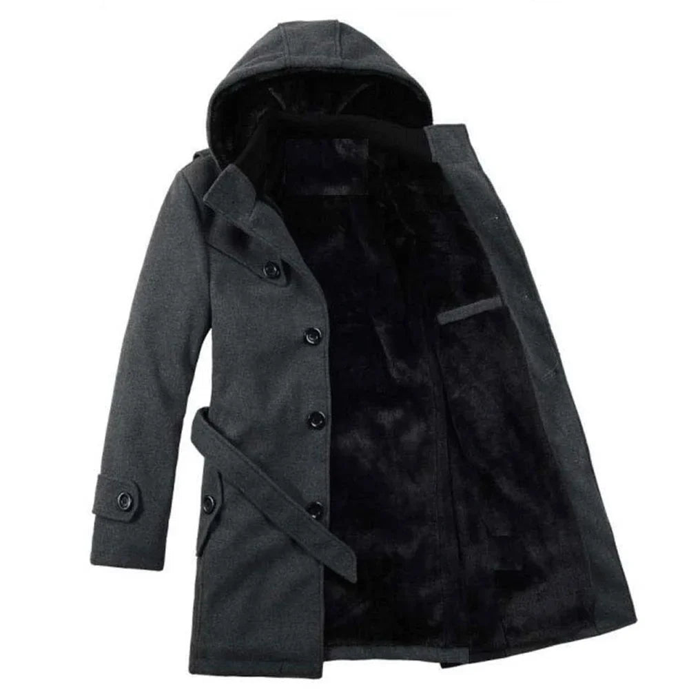 Manteau Trench Imperméable pour Hommes | Élégance Classique et Confort Optimal