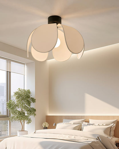 Plafonnier en Tissu Élégant | Atmosphère Chaleureuse et Accueillante