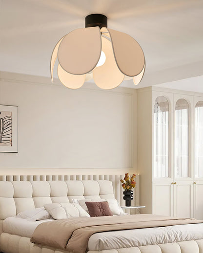 Plafonnier en Tissu Élégant | Atmosphère Chaleureuse et Accueillante