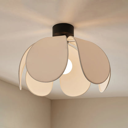 Plafonnier en Tissu Élégant | Atmosphère Chaleureuse et Accueillante