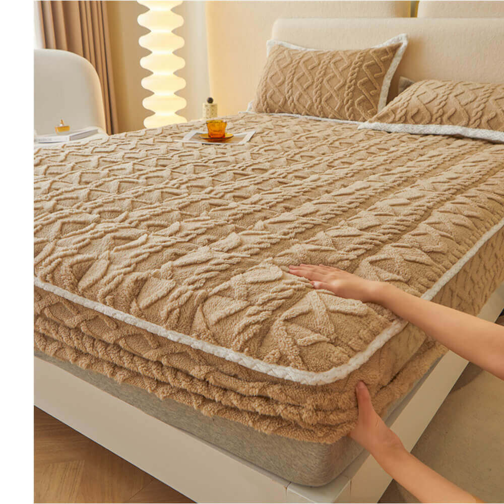 Housse de Matelas Ajustée Confortable | Respirante et Facile à Entretenir