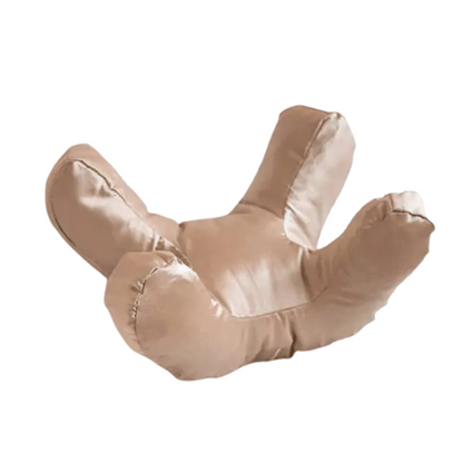 Ensemble d'oreillers de beauté | Oreiller contourné et taie en satin