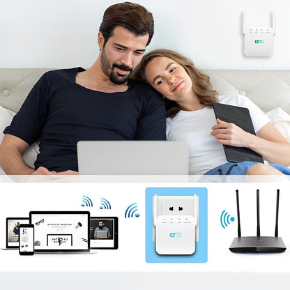 Répéteur WiFi Longue Portée Efficace | Couverture Améliorée et Installation Facile