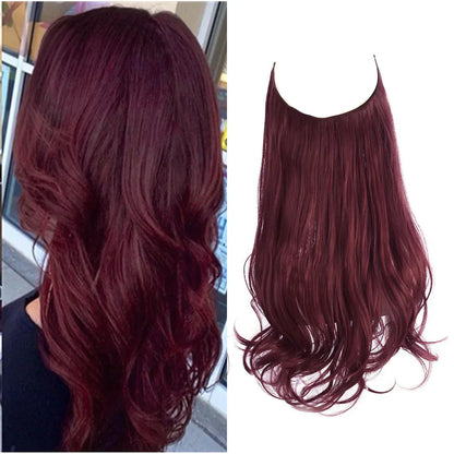 Extensions de Cheveux Réels Premium | Look Glamour et Naturel Instantané