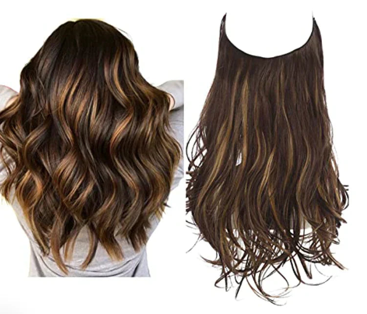 Extensions de Cheveux Réels Premium | Look Glamour et Naturel Instantané