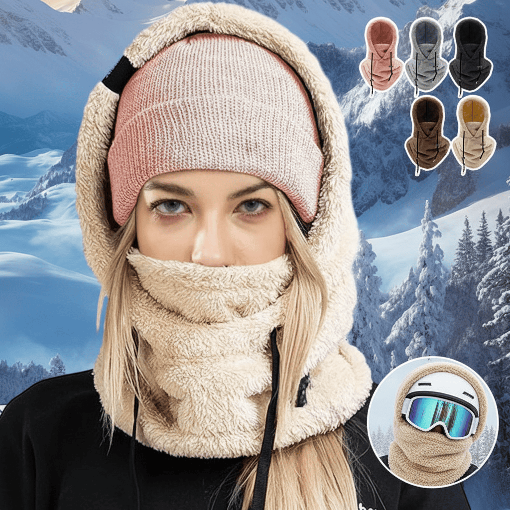 Bonnet d'Hiver Thermique pour Hommes | Doublure en Fleece Respirante et Confortable
