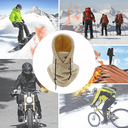 Bonnet d'Hiver Thermique pour Hommes | Doublure en Fleece Respirante et Confortable
