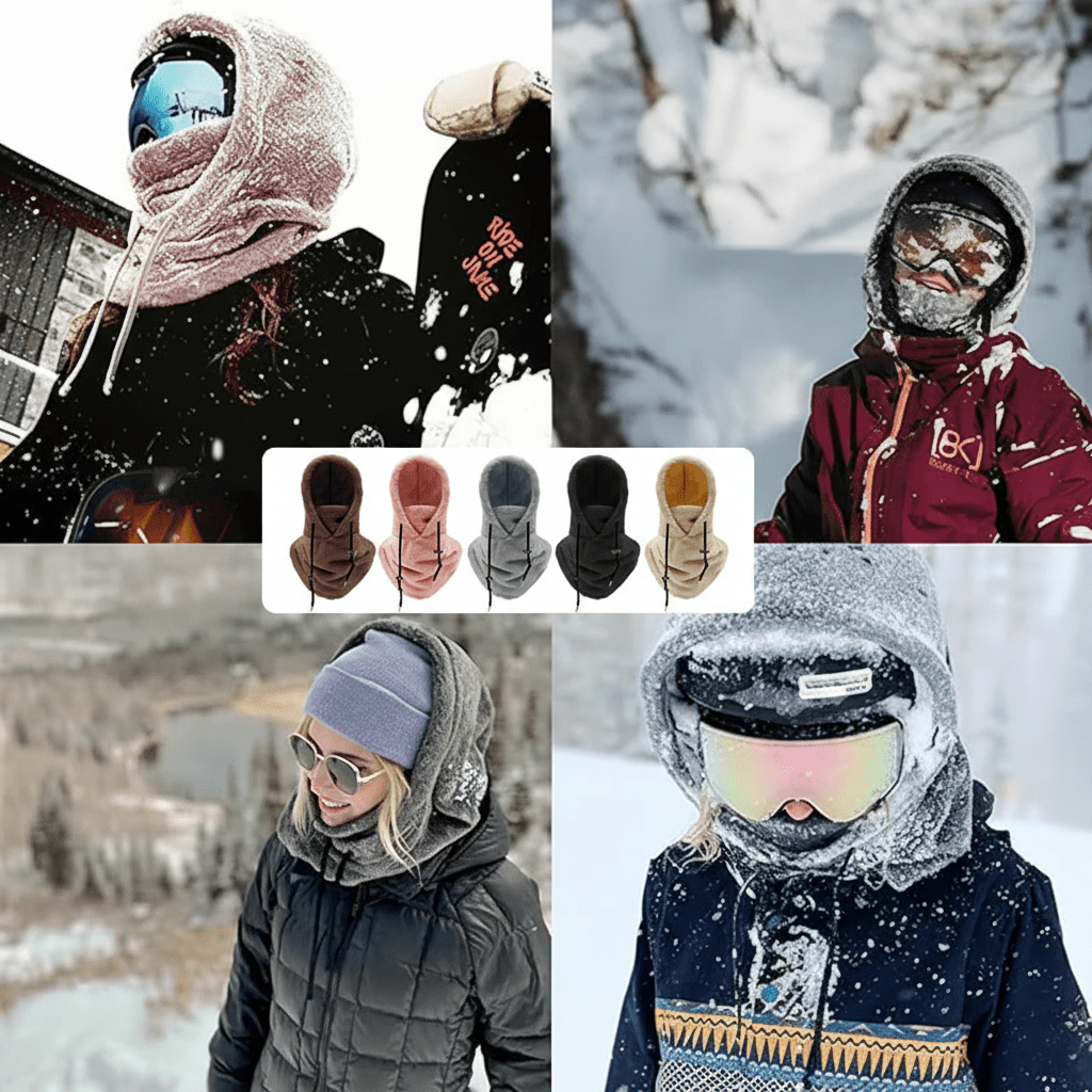 Bonnet d'Hiver Thermique pour Hommes | Doublure en Fleece Respirante et Confortable