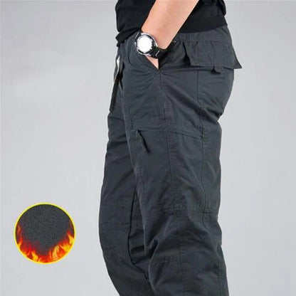 Pantalons Cargo Isolés pour Hommes | Doublure en Polaire et Multi-Poches