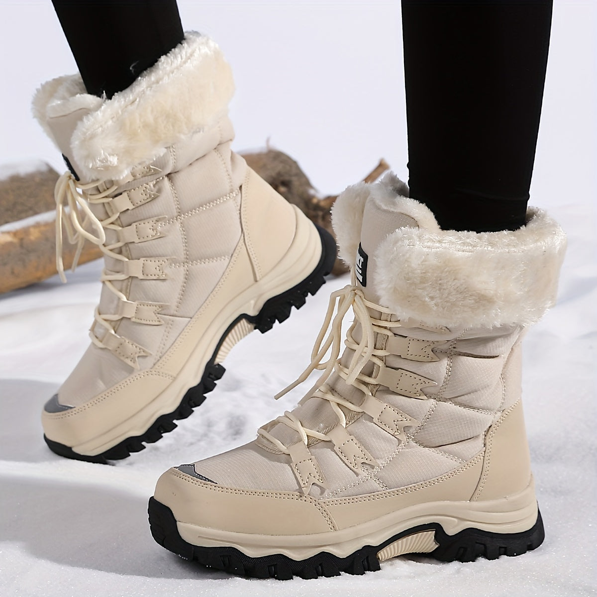 Bottes d'hiver pour Femmes | Chaudes et Antidérapantes pour Temps Froid