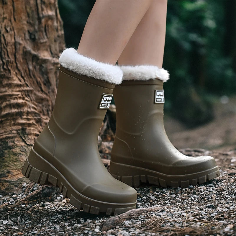 Bottes d'Hiver Imperméables pour Femmes | Isolation Chaude et Semelle Antidérapante