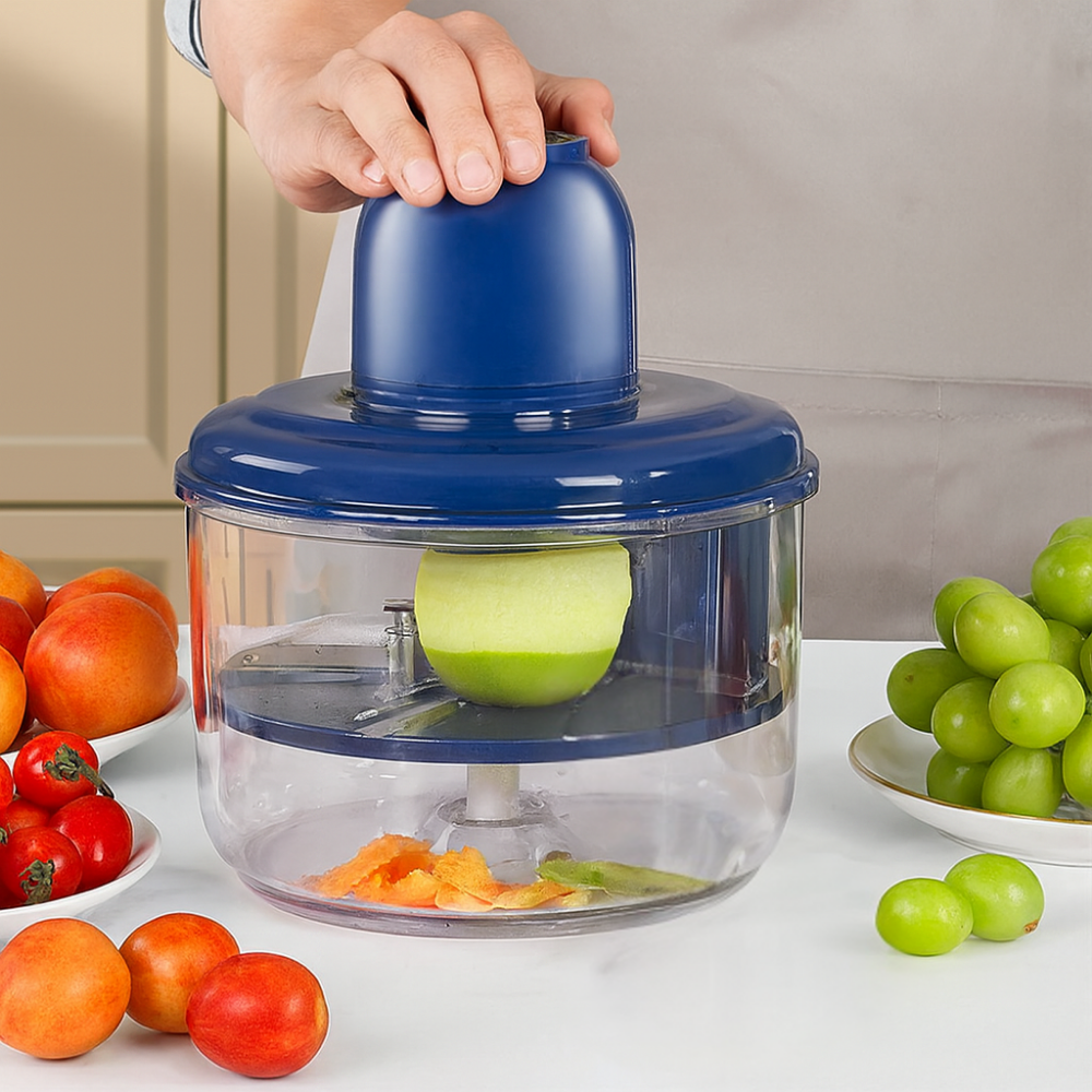 Éplucheur Électrique de Fruits et Légumes | Préparation Rapide et Facile à Domicile