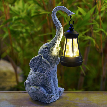 Lampe Solaire Élégante pour Jardin | Atmosphère Chaleureuse et Accueillante