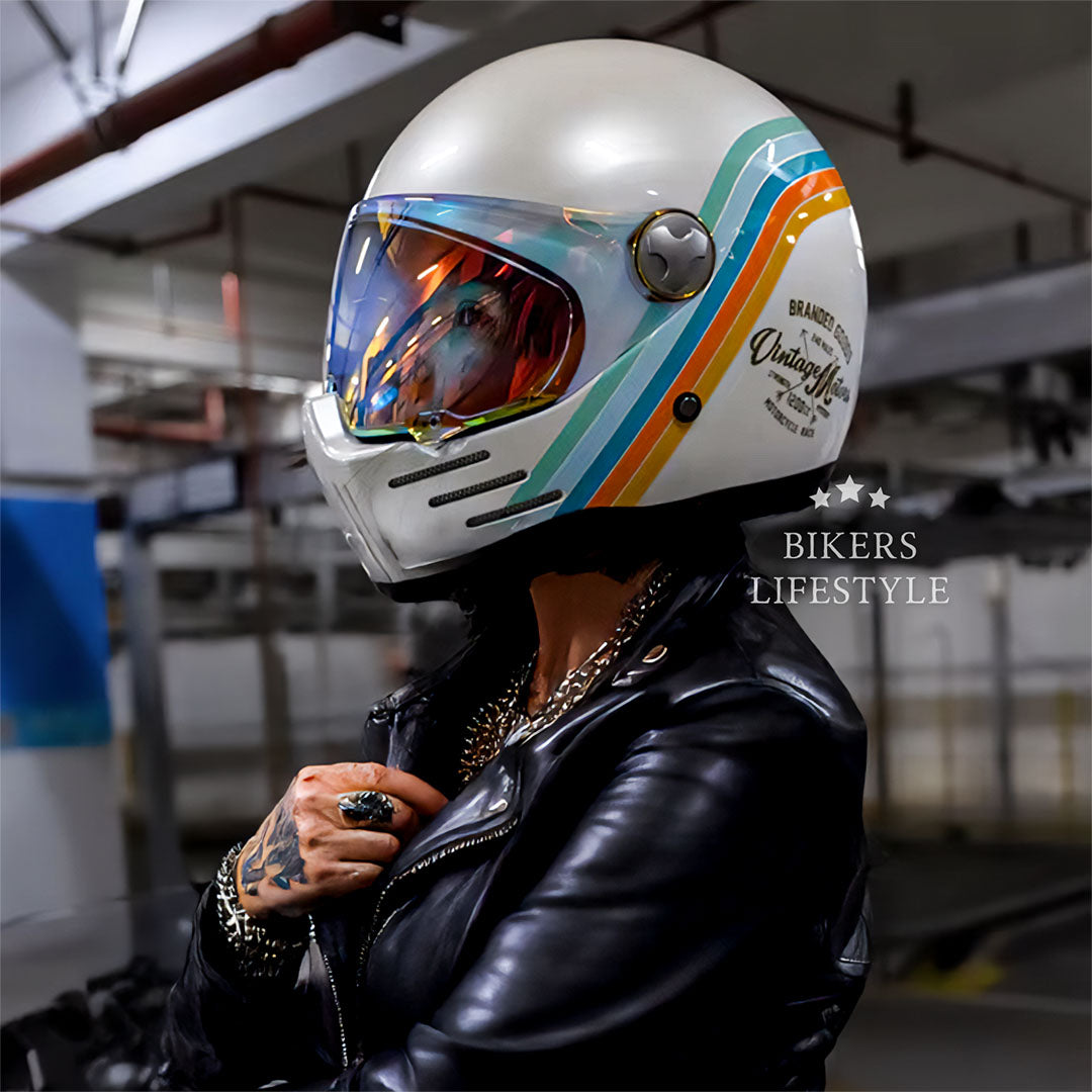Casque de Moto Intégral Sécurisé | Confort et Protection Supérieurs