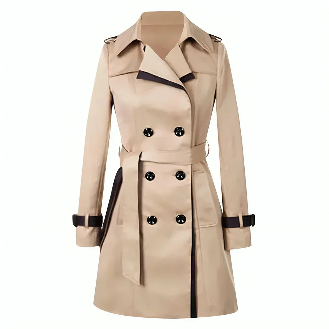 Manteau Trench Femme Élégant | Style Intemporel et Polyvalent