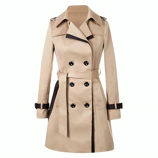 Manteau Trench Femme Élégant | Style Intemporel et Polyvalent