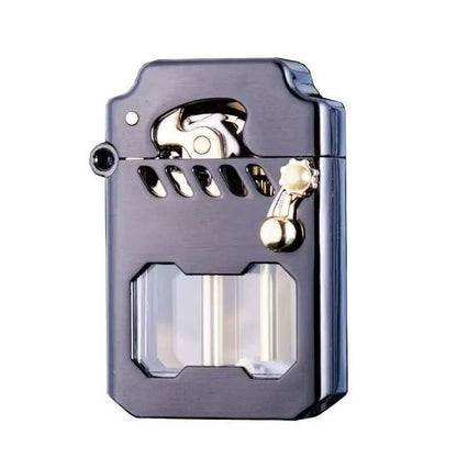 Briquet Résistant au Vent | Mécanisme Élégant pour Aventures Extérieures