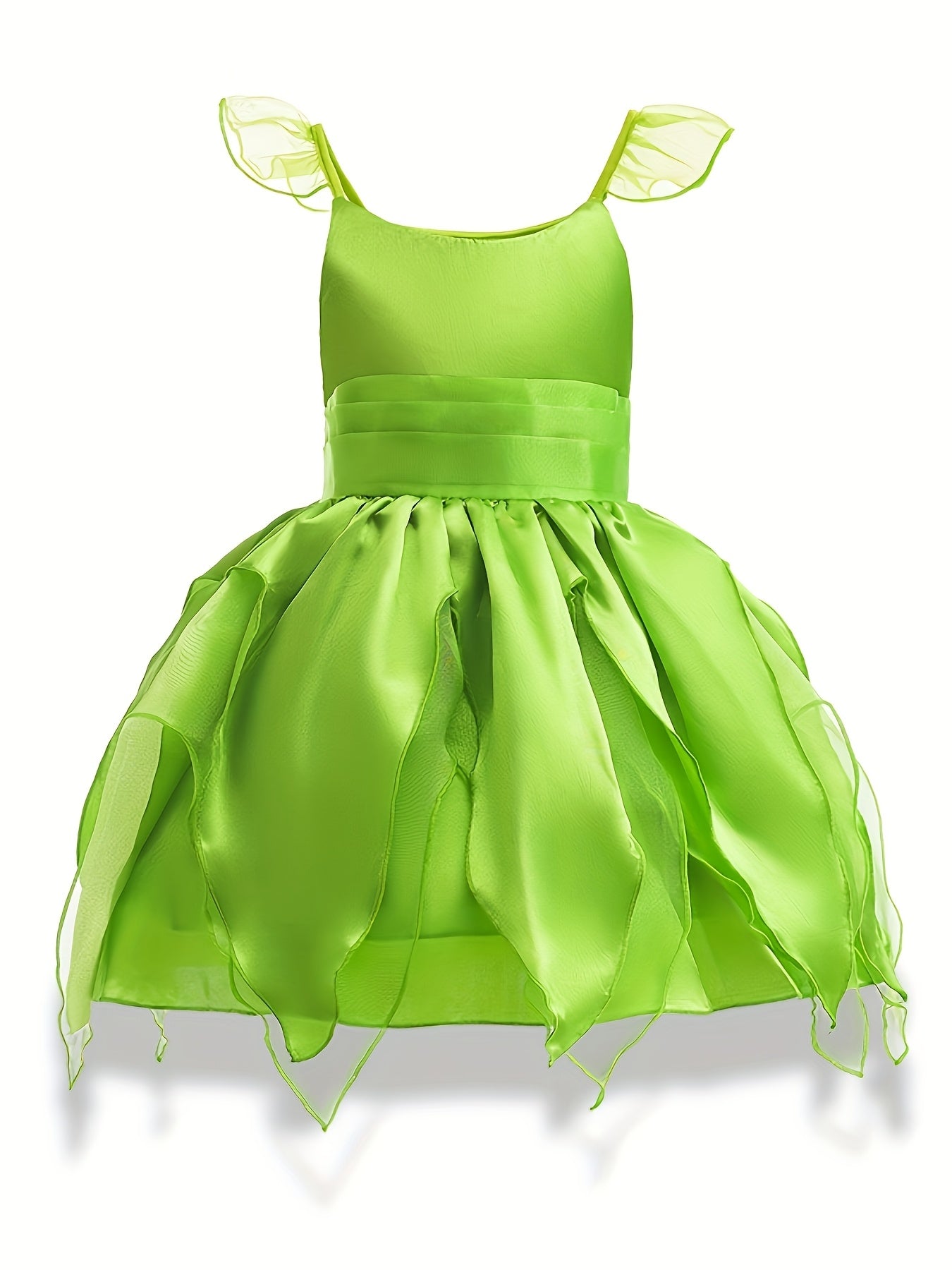 Robe de Fée pour Filles | Sans Manches avec Ailes Magiques