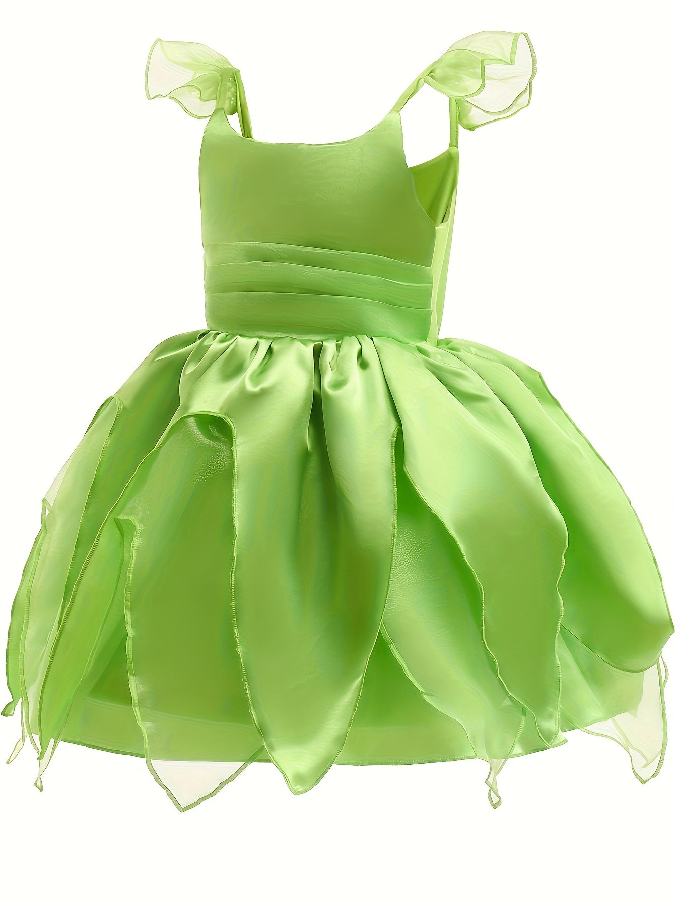 Robe de Fée pour Filles | Sans Manches avec Ailes Magiques